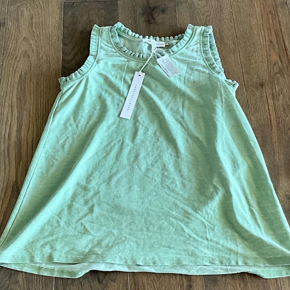 Jane and Delancey Mint Green Tank Top
